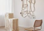 Creative decor and opened magazine in light room