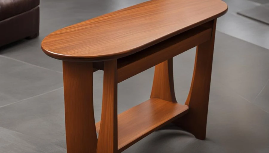 Taboret drewniany